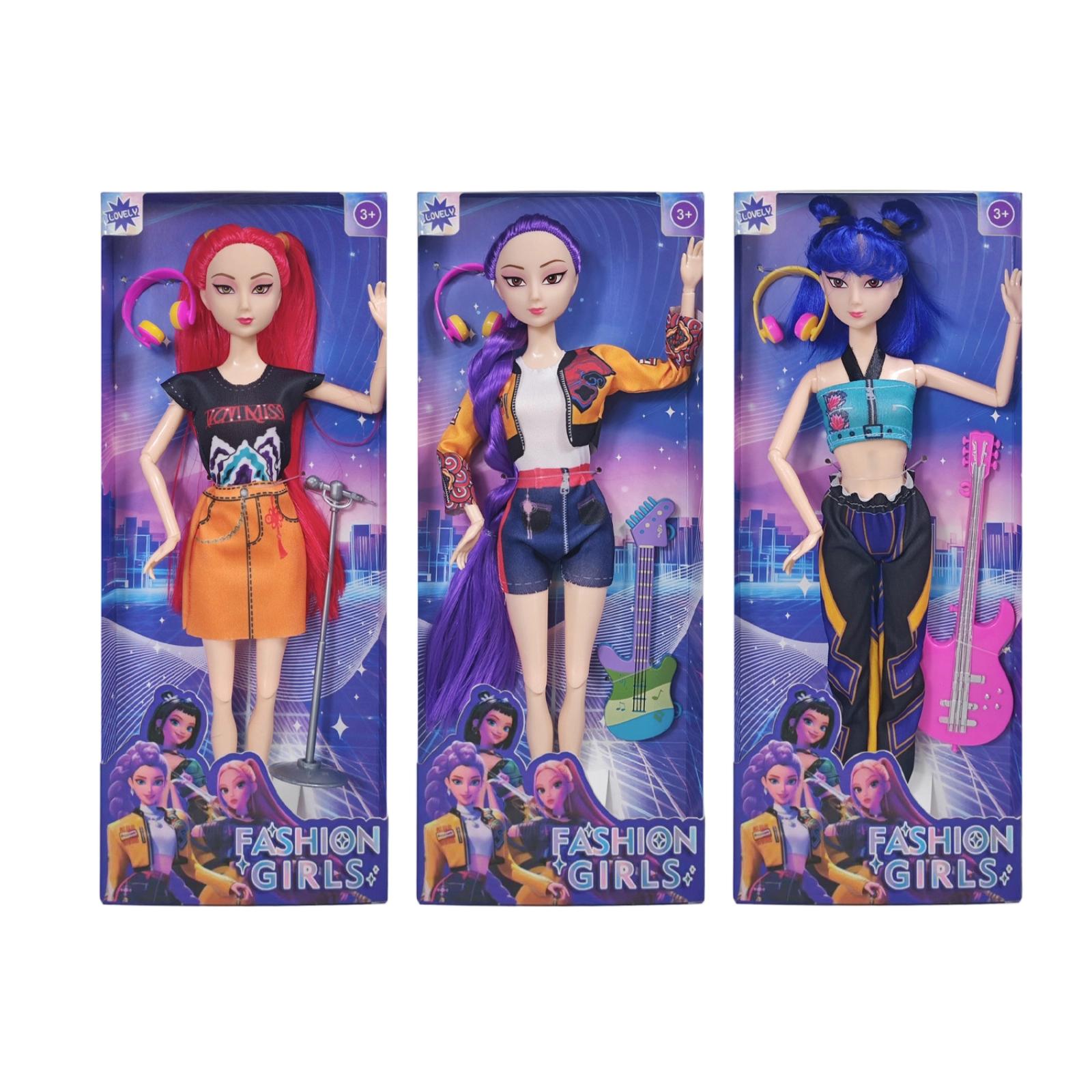 

Fashionable Plastic Doll Figures Collection With Unique Stylish Outfits And Colorful Hairstyles Perfect Gift For Kids To And Creat One Size