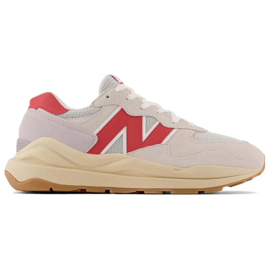 New Balance 57/40 Moonbeam True Red Unisex Sneakers Cream Sea-Salt M5740RSR