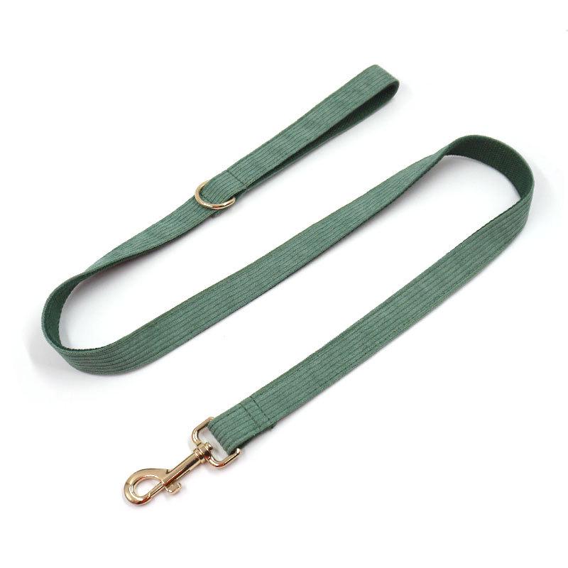 Miha Boss 2022 Corduroy Large Dog Traction Leash S