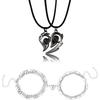 Long Tiantian Couples Bracelets Necklaces Matching Couple Bracelet Necklace for Bf Gf Couple Gifts for Her Couples Promise Necklace Bracelet for Him