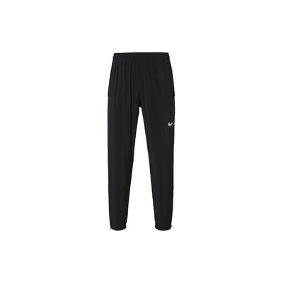 Pantaloni de alergare țesuți Essential Tapered Fit de primăvară Pantaloni pentru bărbați negru BV4834-010