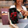 S24FE Magnetic Flip Leather Phone Case For Samsung Galaxy S24 FE S24Plus Capa Credit Card Slot Wallet Cover For Galaxy S24 Ultra