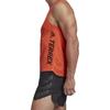 Adidas Letter Moisture Wicking Comfortable Vest Men Tops Orange FI4635