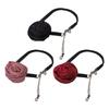 Modisches Blumen-Choker-Halsband Trendiges Seil-Halsband Gotische Schlüsselbein-Kette