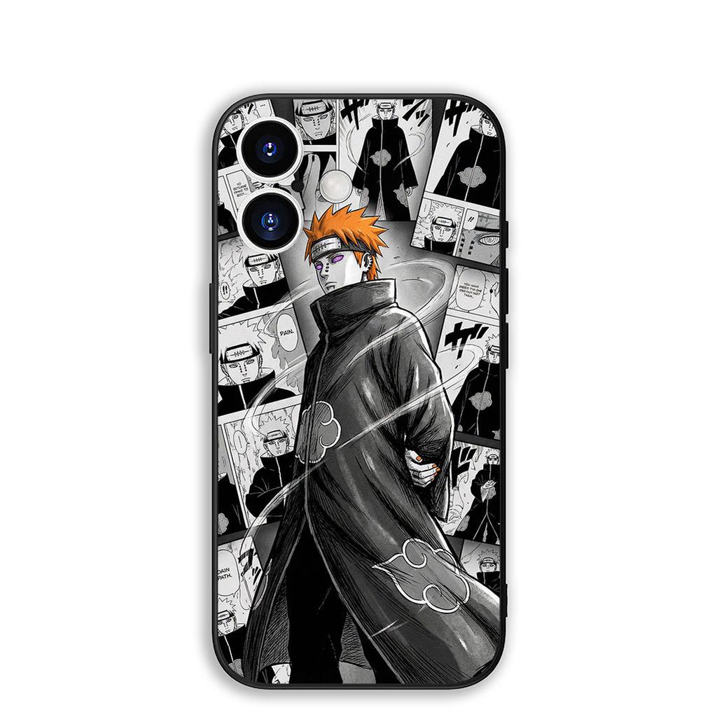Cover for Samsung Galaxy S22 S21 S20 Fe Ultra S9 Plus + A13 A22 M21 M31 M55 M15 Phone Case Pain Itachi Uchiha Narutos Akatsuki
