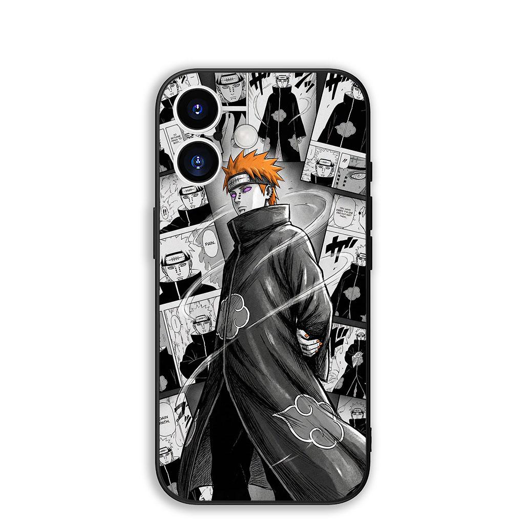 

Cover for Apple iPhone 16 15 14 11 Pro Max 6 7 8 Plus + SE2 SE3 SE 2022 2020 8+ Phone Case Pain Itachi Uchiha Narutos Akatsuki iPhone 11 Pro