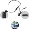 Akozon 3-Pin XLR Headset Microphone Mini XLR Professional Headwear Microphone Ta3F Plug