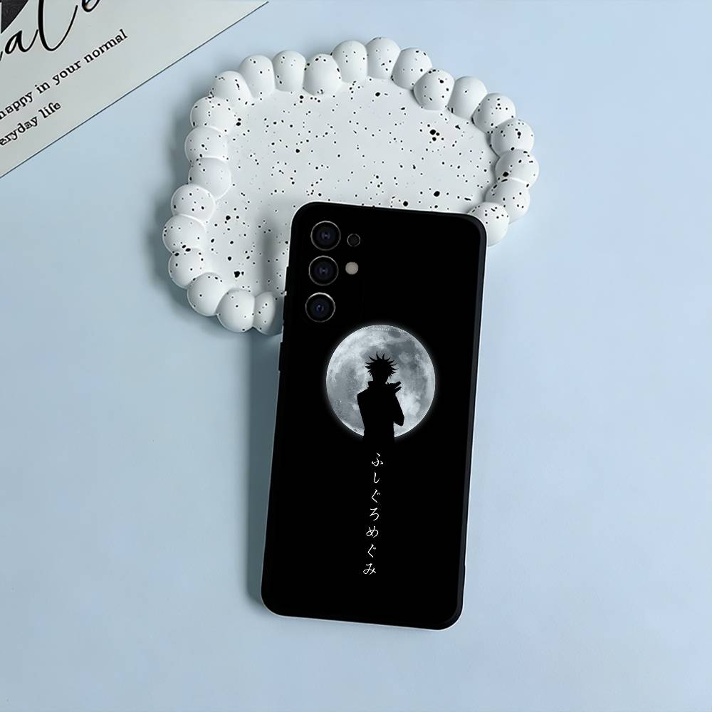 

Megumi Fushiguro-J-Jujutsu- K-aisen Black Soft Silicone Phone Case for Samsung S25, S24, S21, S22, S23, S30, Ultra, S20, Lite Samsung S26Plus