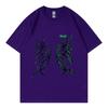 Summer New Cotton Short Sleeve T-Shirt Gothic Casual Fashion Couple Tops For Men Women