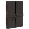 Combo Leather Diary Handmade Vintage Leather Diary - with Plain Paper for Men and Women.
