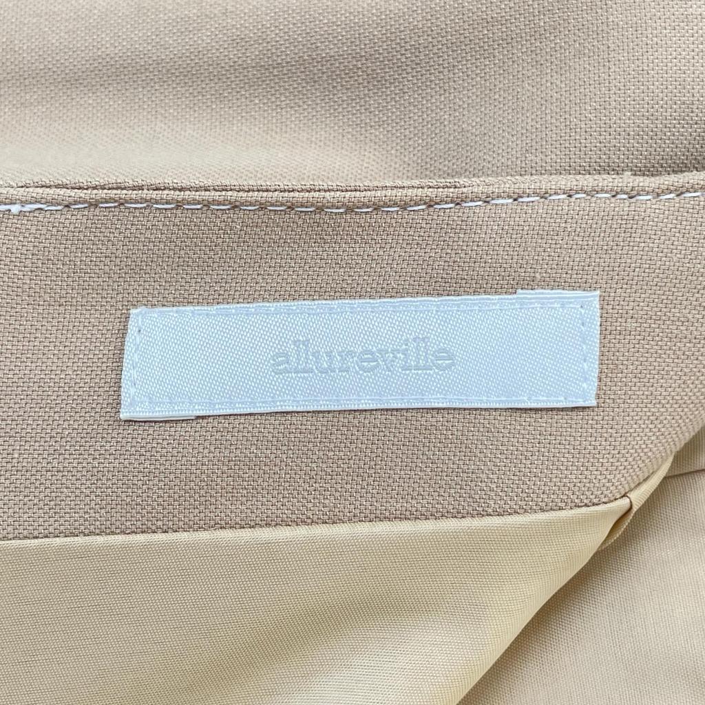 allureville Plain Long skirt beige Women 2 used