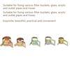 75PCS Hose Clamp 6mm7mm8mm9mm10mm Spring Hose Clips Pipe Fasteners Assortment Kit