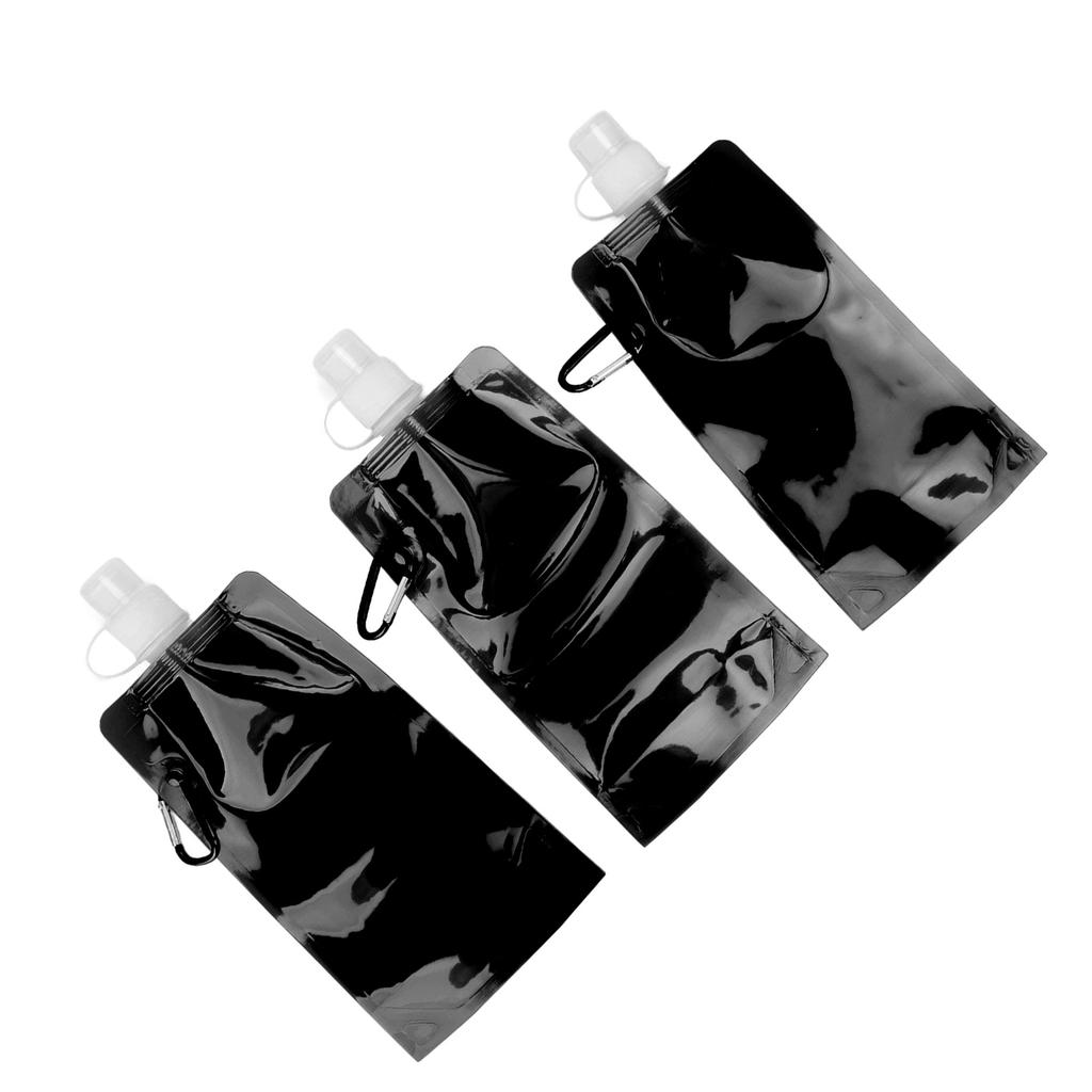 Collapsible Water Bottle Multifunction BPA   PE Soft Water Bottle for Outdoor Travel Camping 700ml