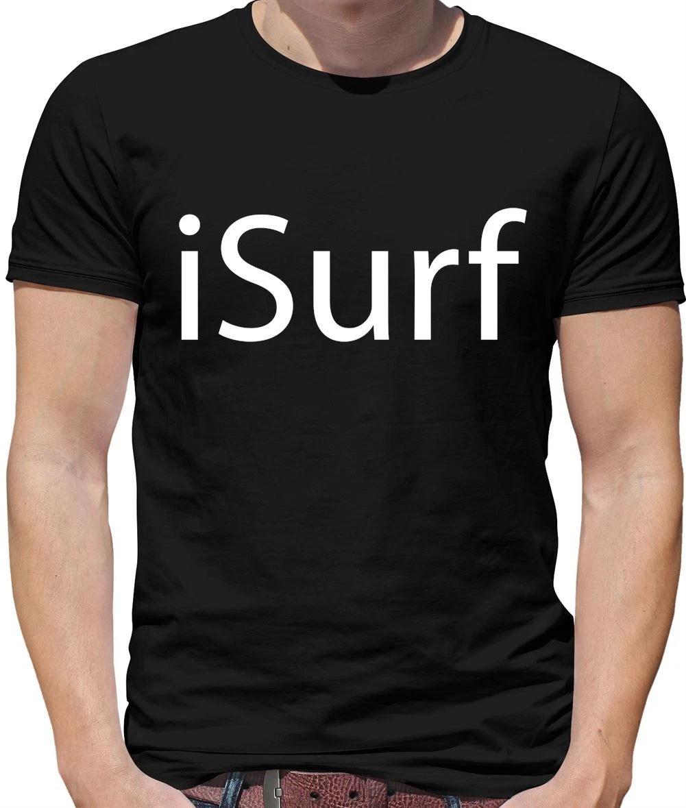 iSurf Mens T-Shirt - Surfer - Surfing - Surfboard - Surf - Sea - Ocean - Beach XXL