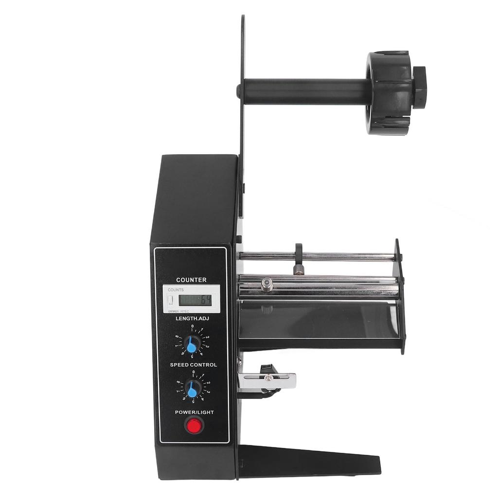 Label Dispenser Automatic Tag Roll Stripper Digital Display Adjustable Speed Tool EU Plug 220V