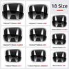 LUP1 1PCS 3D Metal Logo Front Grille Emblem Badge Car Rear Trunk Stickers for Honda Accord Elysion CR-Z Odyssey SPIRIOR Accessories