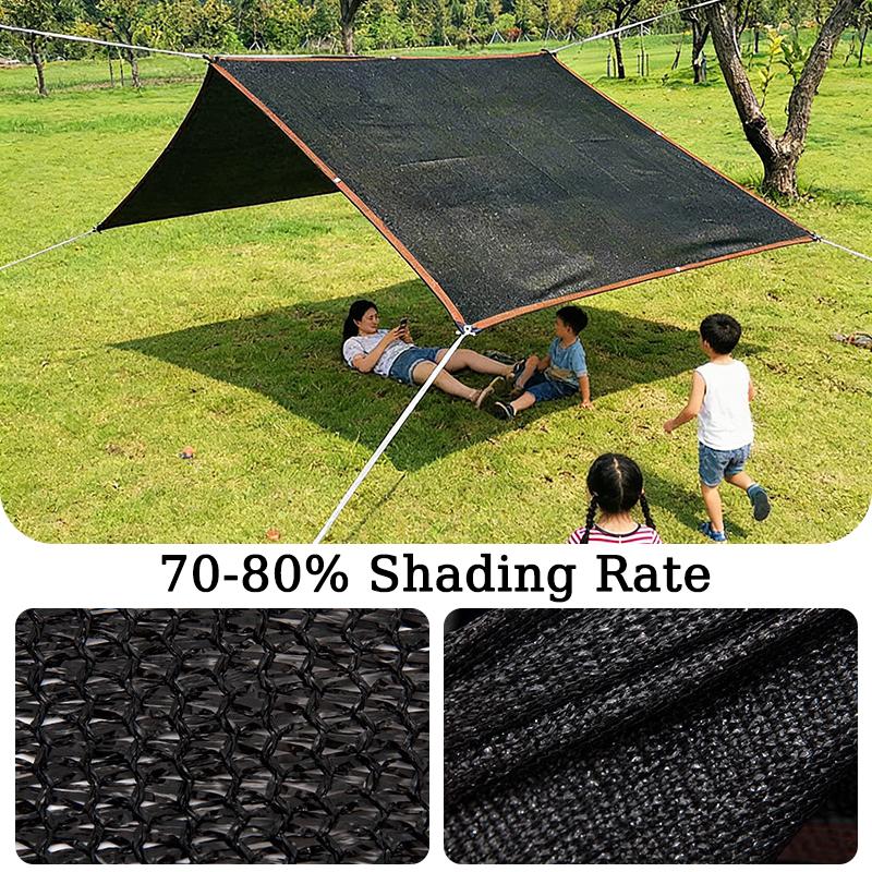 Garden Sunshade Cloth Outdoor Sun Shade Net Garden Sunshading Supplies Camping Sunshade Mesh for Car