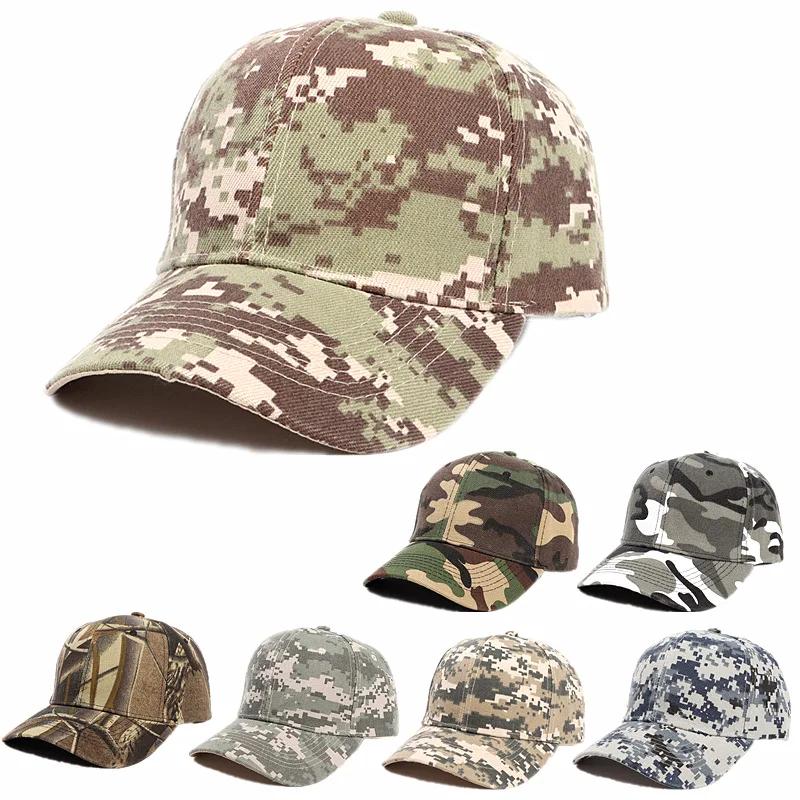 Hatsy Men's Adjustable Baseball Cap Tactical Summer Sunscreen Hat Camouflage Military Army Camo Airsoft Hunting Camping Hiking Fishing Caps