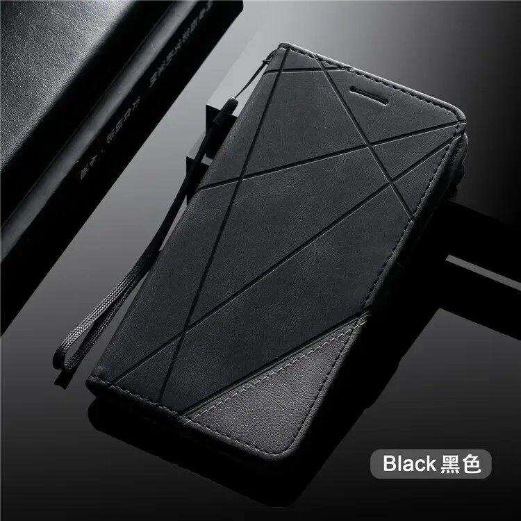 Flip Leather Case For Samsung Galaxy A6 A7 A8 J8 J4 J6 Plus 2018 J3 J5 J7 2017 J330 J530 J730 Holder Wallet Stand Phone Cover