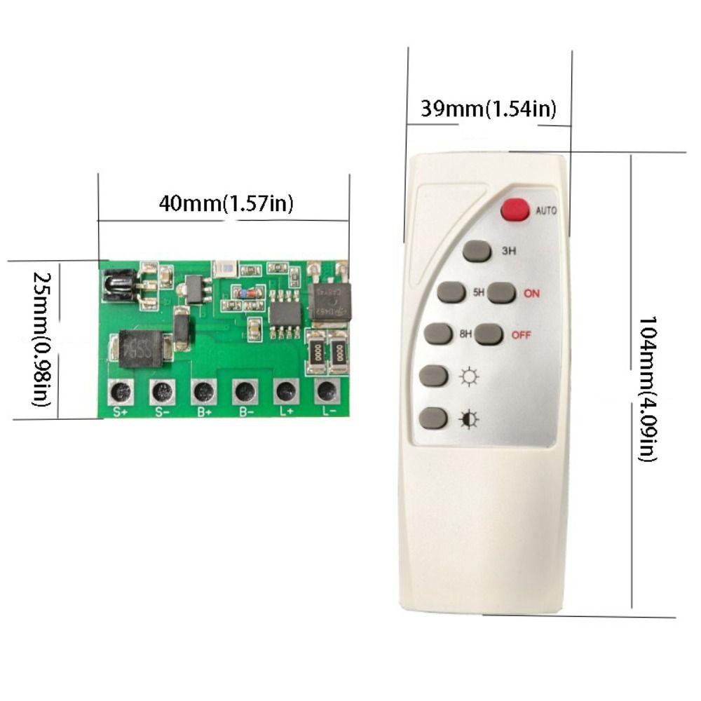 With Remote Control Solar LED Light Driver Board Street Light Application