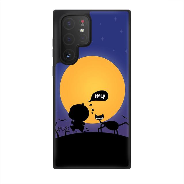 Happy Halloween-Hülle für Samsung Galaxy S10 S20 S21 S22 Fe Plus Ultra Note 10 Lite A10 A20 A30 A52 A71 A72 Rückseite Softcover Coque