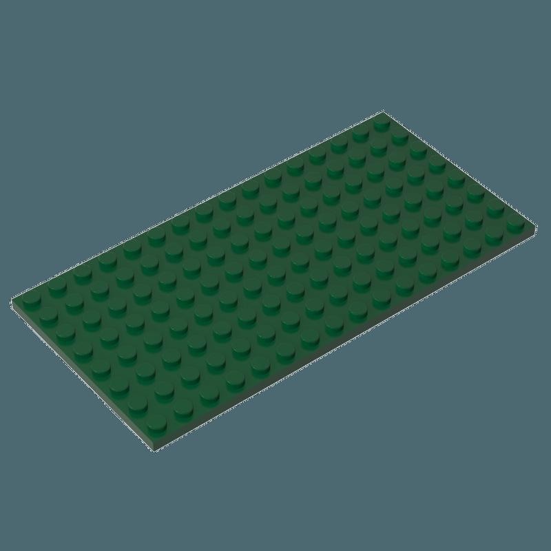 50g Small Particle Building Blocks: 8x16 Thin Plate Brick Accessories