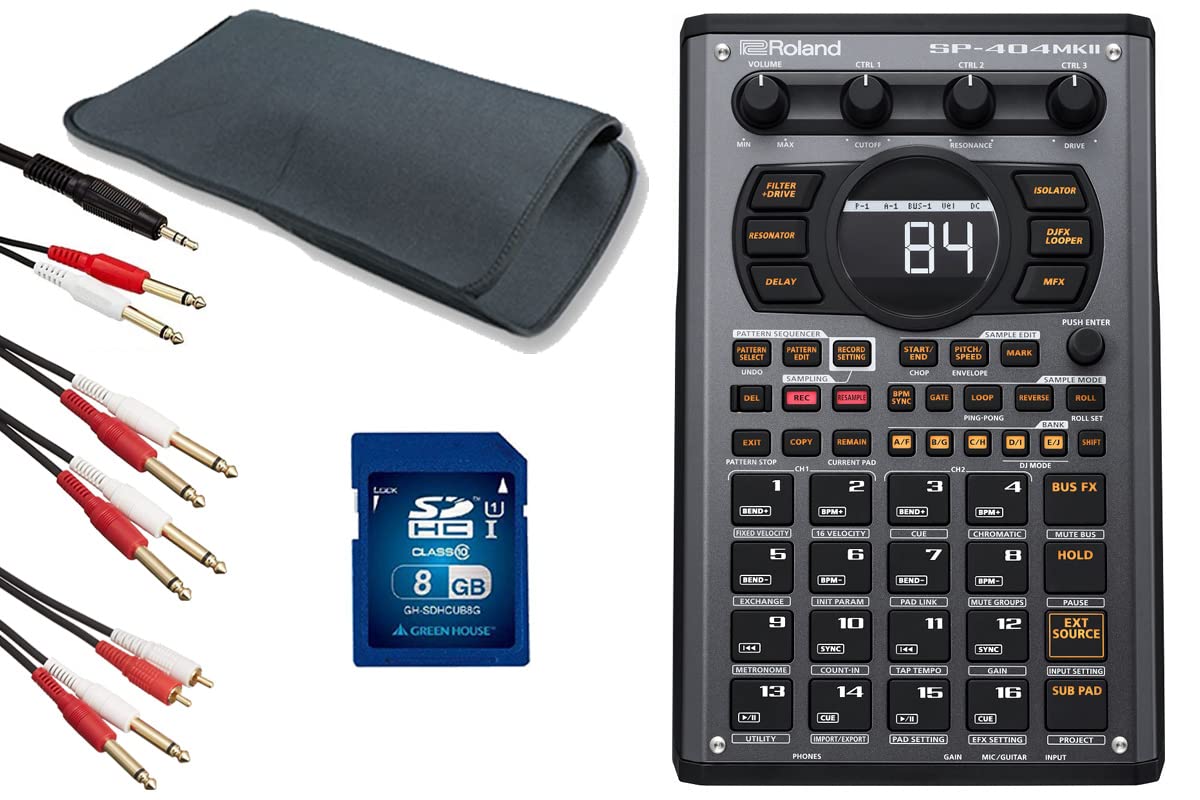 

Roland of 3 LINEAR WAVE SAMPLER Beat Making Machine рукав Roland/SP-404MKII [Набір кабелів! ] (з сумкою!)