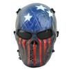 Full Face Skull Warrior Steel Mesh Halloween Mask