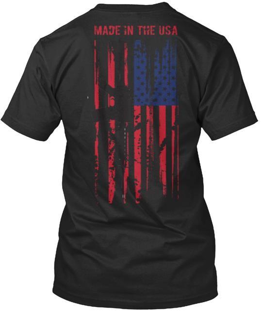 Футболка с надписью Made in the USA Футболка Made in the USA Размеры от S до 5XL Унисекс футболка L