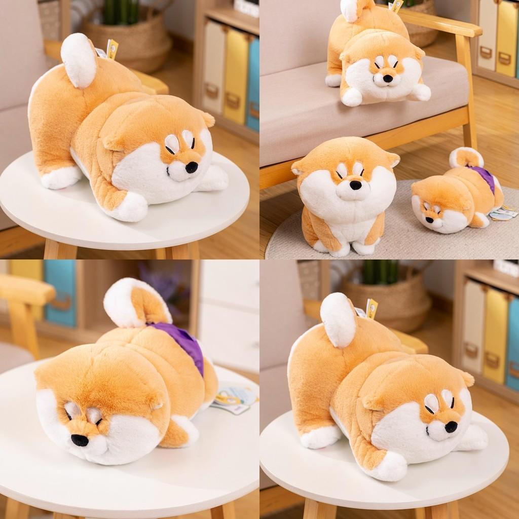 Adorable Plush Shiba Inu Doll Soft Cuddly Toy For Home Decor Gift And Hugging Comfort