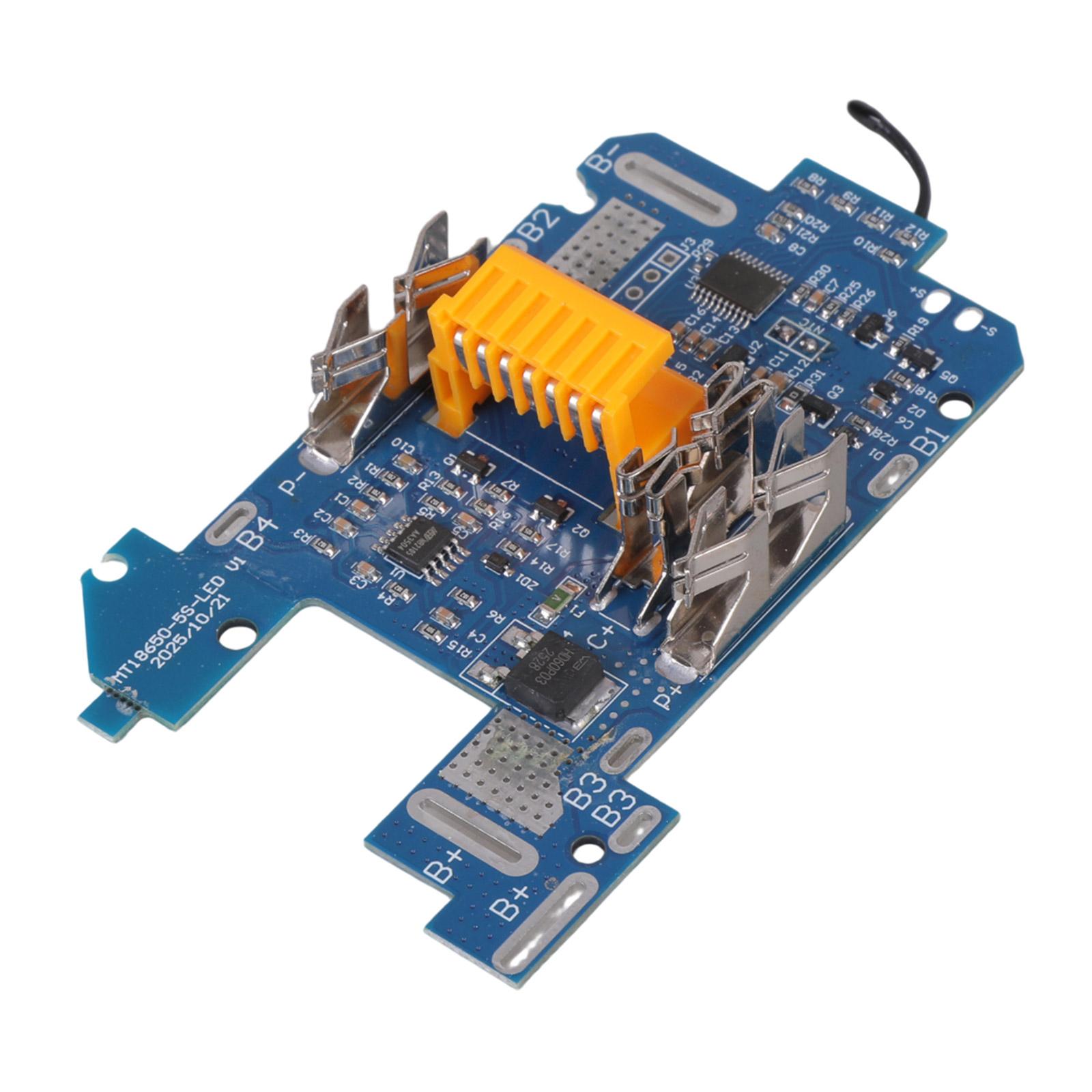 

Universal 18V Lithium batteries PCB Protections Board Compatible for BL1830 BL1850 BL1860 Models Professional Tool 1