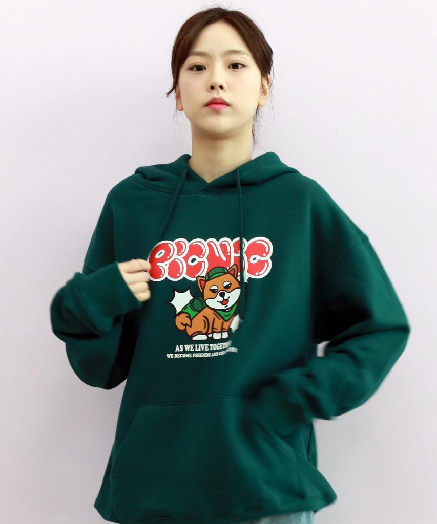 Sibainu Picnic Graphic Hoodie - 9 Colors (Type B)