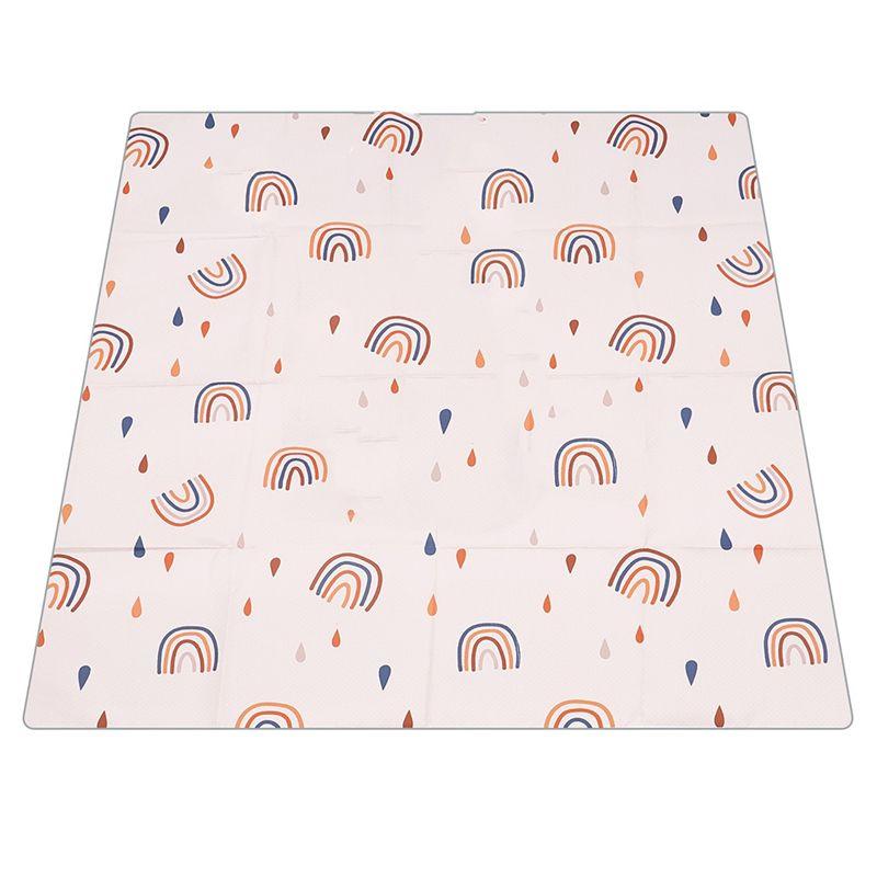 ABBY-Waterproof Anti-Slip Floor Splash Mat Portable Children s Play Mat Stain-Resistant And Waterproof Chair Mats A