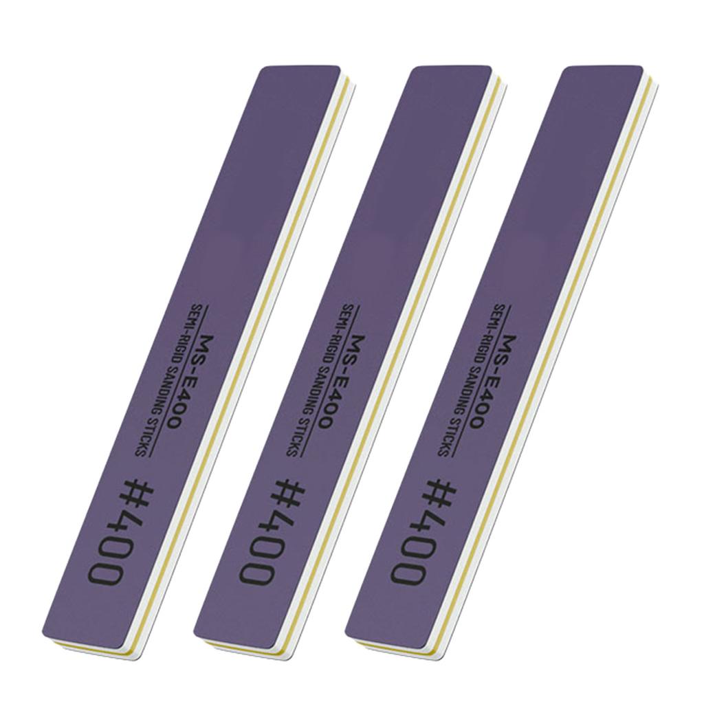 3Pcs Polishing Stick Sanding Stick for Plastic Model Metal Wood Buffing Sanding Tool Sandpaper Sanding Polishing Part