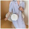 Chain Small Round Bag 2020 New Spring and Summer Fashion All-match Sequined Net Red Shoulder Bag Messenger Bag