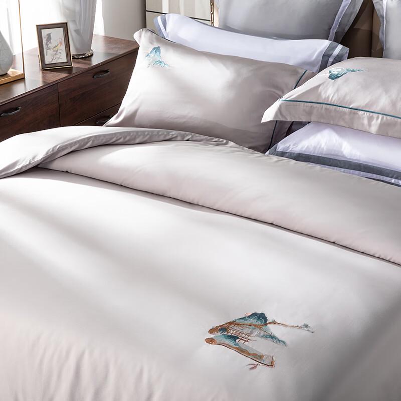 Dohia Landscape Melody 60s Long-Staple Cotton 4-Piece Bedsheet Set