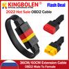 Univerzální OBDII 16Pin Prodlužovací Kabel Vozidlo Automobily OBD2 Samec na Samici Prodlužovací OBD Diagnostický Kabel pro Auto