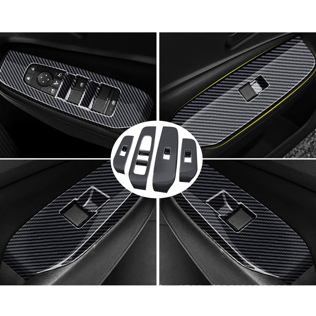 GAFAT PWSW Interior Panel Protective Cover for Nissan Note with This drive window switch base panel cover offers a finish and easy Set of E13/SNE13