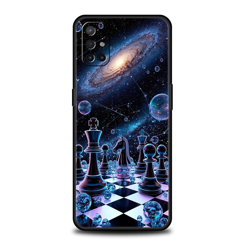 Phone Case For Oneplus 13R 13 12 10T 11 R10 Nord N100 N200 N10 9 9R CE 2 3 Z Pro Lite 5G Soft TPU Cover Universe Starry Sky Moon