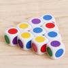 Funny Party 16 mm Acrylic 5Pcs/Lot Board Game Six Sided Dices White Color Cube Dice