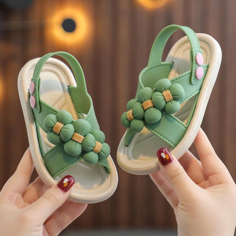 2025 Koreanischer Stil Rutschfeste Weiche Sohle Sandalen für Kinder & Mädchen - Sommer Sport Strandbekleidung