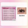 6 Rows Self Adhesive Eyelashes No Glue Individual Lashes High Quality Soft Idol Lash Clusters