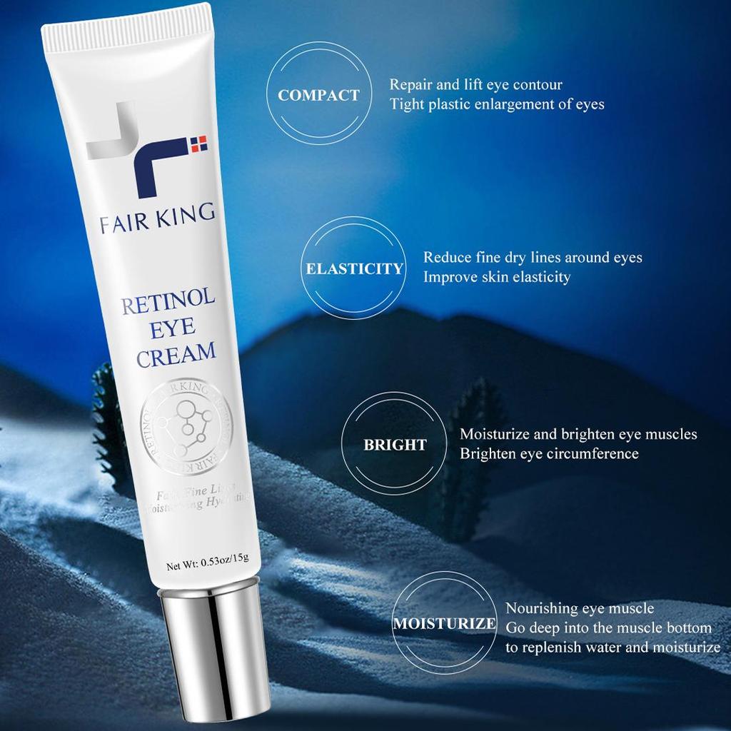 Retinol Eye Cream Dilutes Fine Lines Around The Eyes Relieves Eye Fatigue Eliminates Dark Circles and Eye Bags Eye Cream