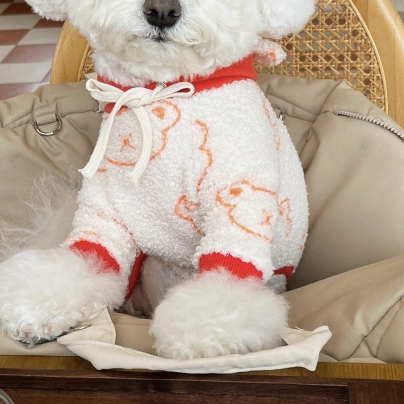 Dog Four-legged Clothing Teddy Bichon Poodle Small Dog Yorkshire Maltese Autumn Pet Clothing Autumn