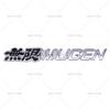 New Car Styling 3D Metal Chrome Zinc Alloy Emblem Car Body Badge Sticker Decal Auto Accessory for Honda Mugen Power GQ3