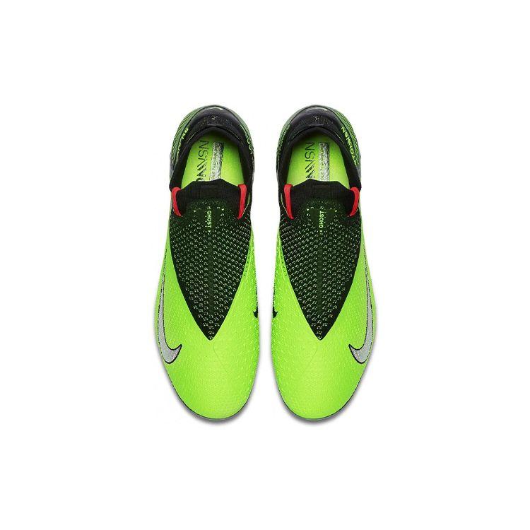 Nike Phantom Vision 2 Elite DF AG Pro Black Green Strike Men Sneakers Metallic-Platinum CD4160-036