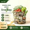 Durable, Breathable Thickened Felt Seedling and Gardening Bag for Vegetables & Flowers