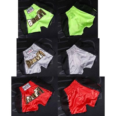 Thai-Box-Shorts, Kickboxen, Kampf, MMA, Grappling, kurz, Muay Thai, Sanda, Damen und Herren, Sport-Trunks, atmungsaktive Sporthose
