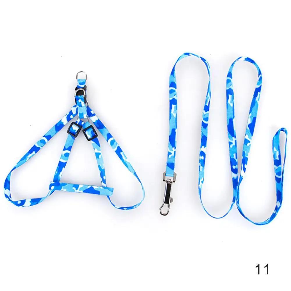 

Поводок-шлейка для домашних собак и кошек, регулируемая шлейка-жилет, поводок-ошейник, для щенков и маленьких собак, для прогулок на улице, чихуахуа, терьер, шнауцер