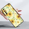 Soft TPU Case For Realme C67 C63 C55 C53 C25 C21 10 11 12 13 GT 2 3 5 Pro Plus 5G Phone Cover Summer Sunflower Floral Flower Bag